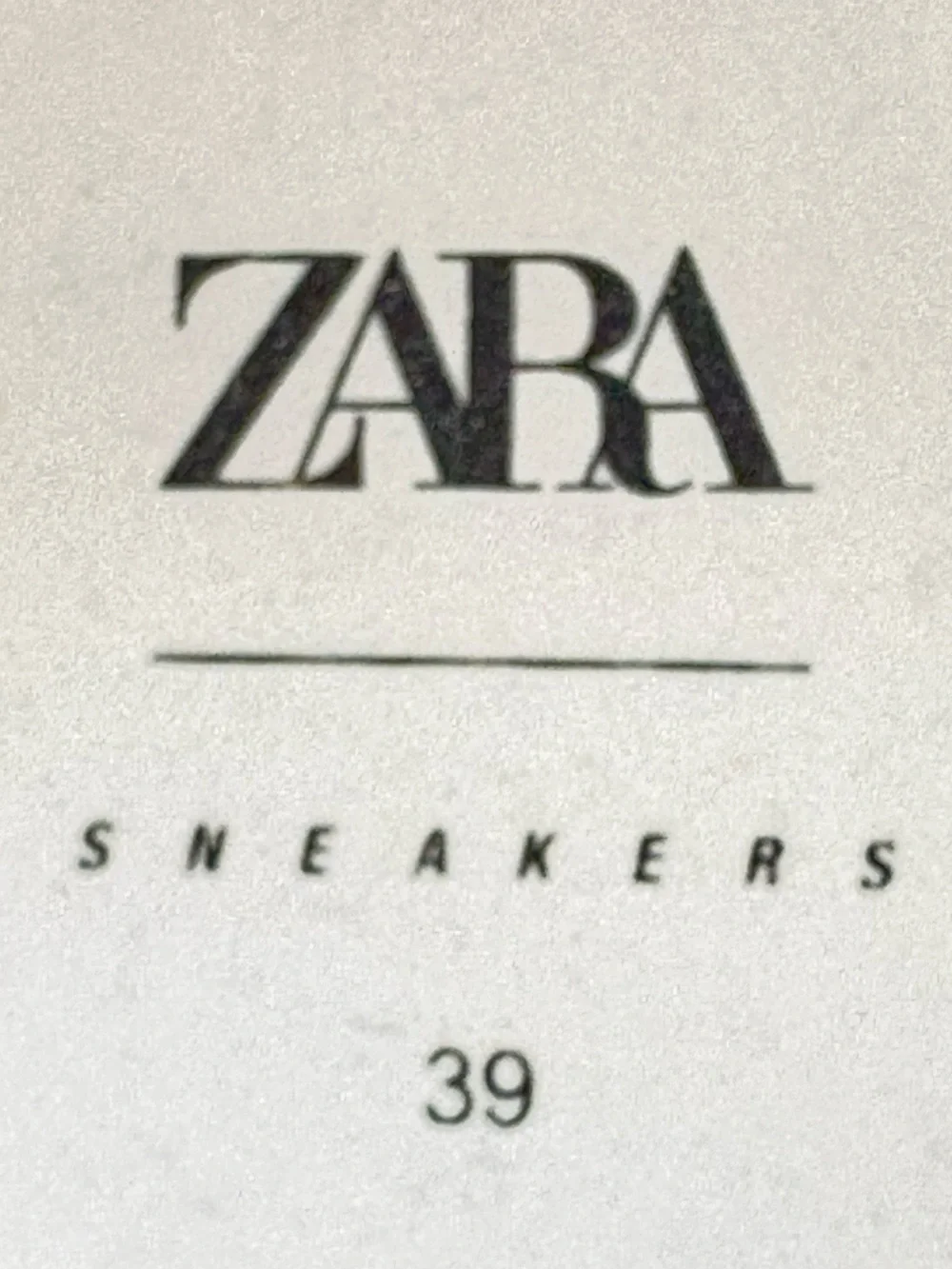 Zara Platform Sneakers